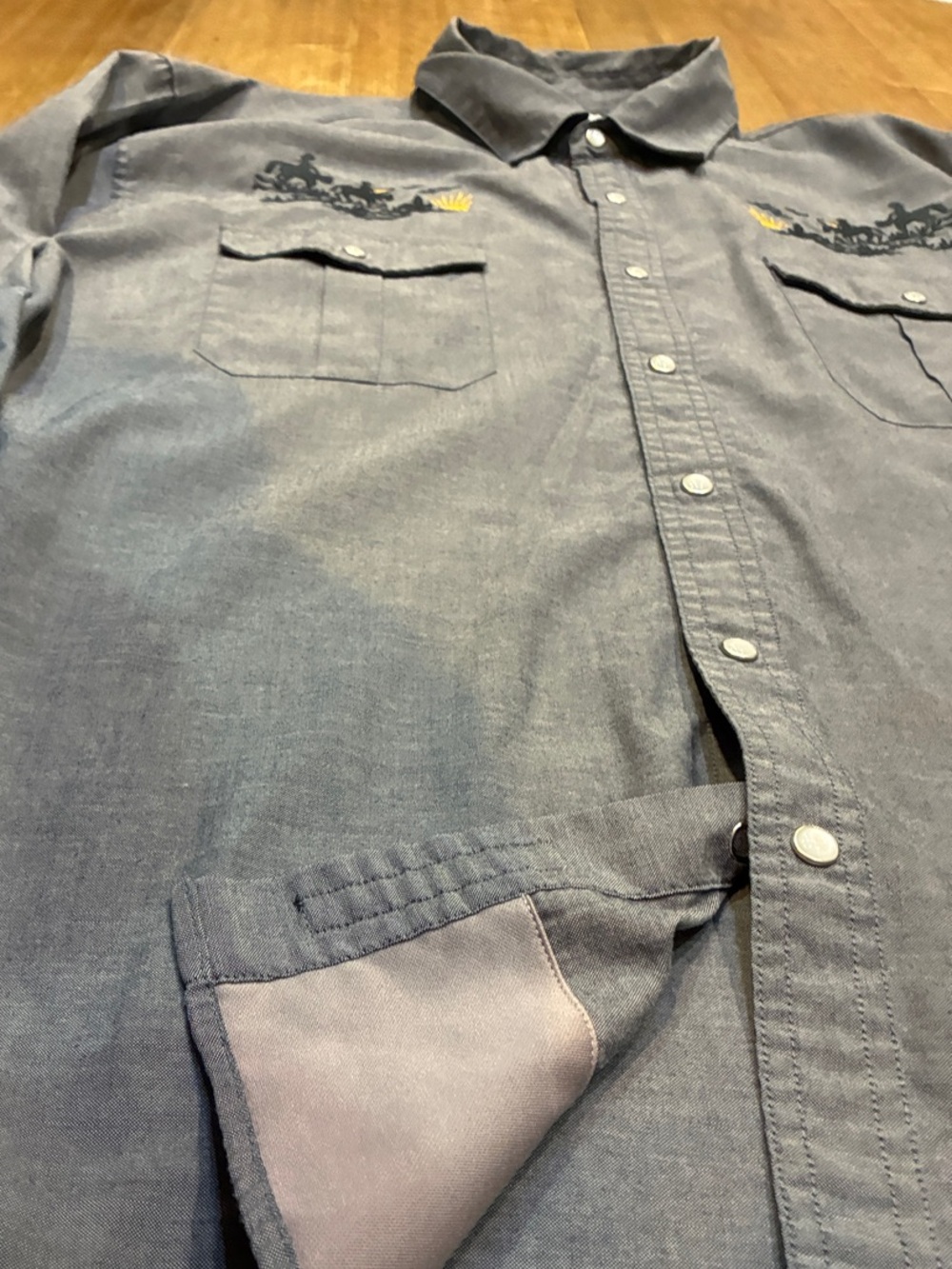 Howler Brothers - Howler Posse LS Men’s Gaucho Snapshirt - Xtra Large - Picture 5 of 6